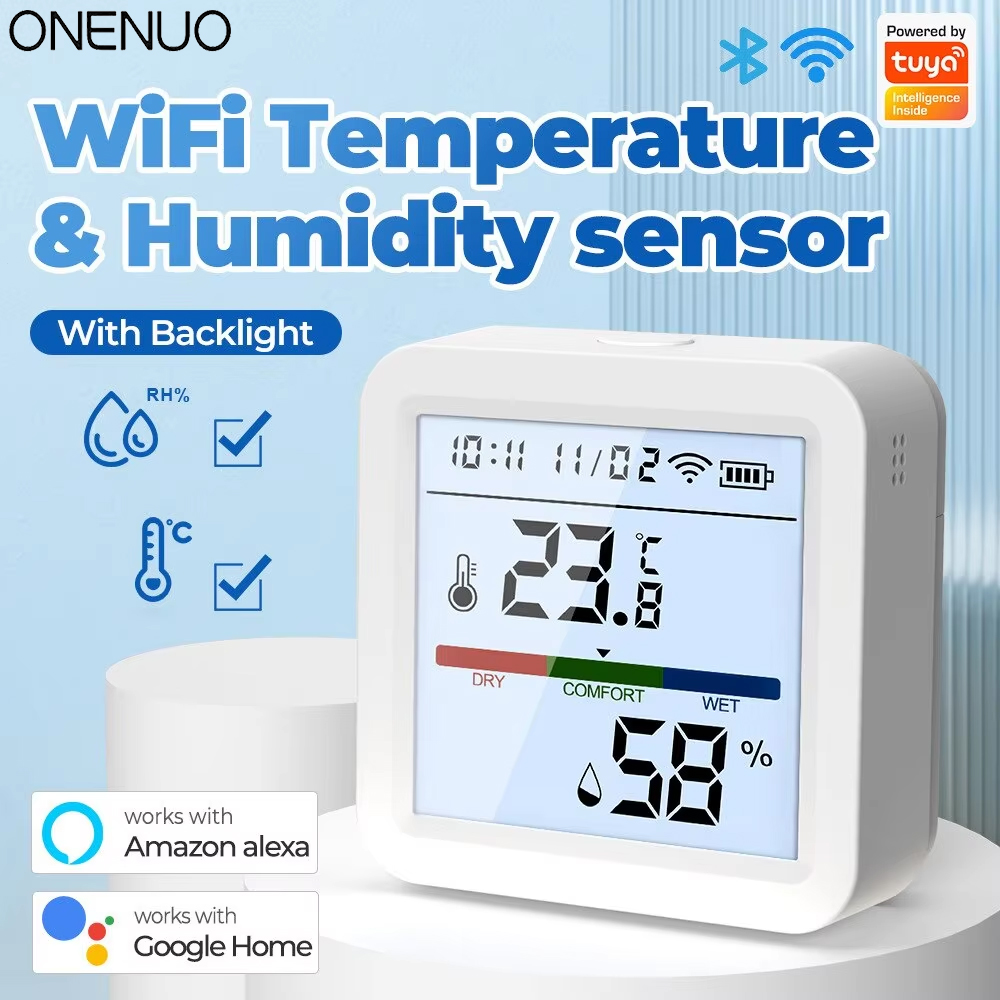 Digital Hygrometer Probe - Tuya Nieuwe Wifi Temperatuur Vochtigheid Sensor