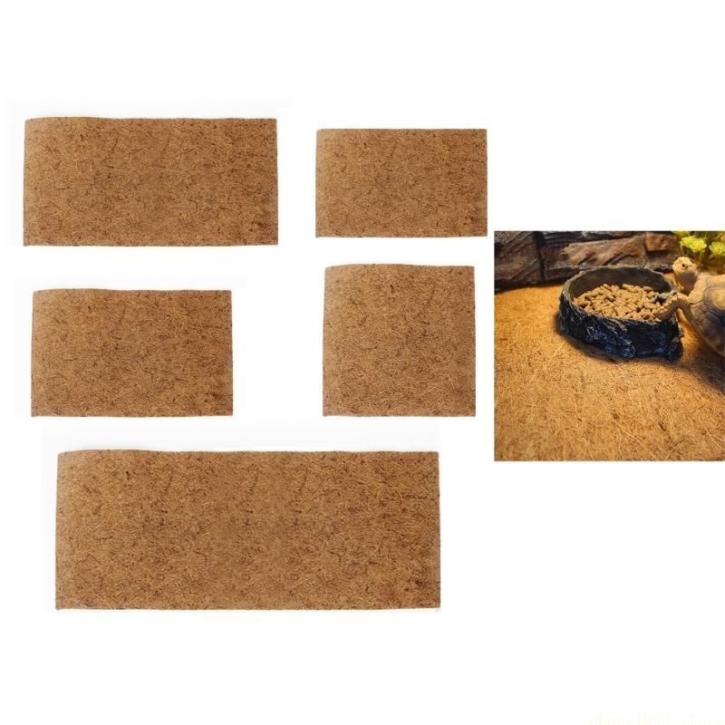 Substrate Coconut Fiber - QX2E Reptielen Beddengoed Mat voor Terraria
