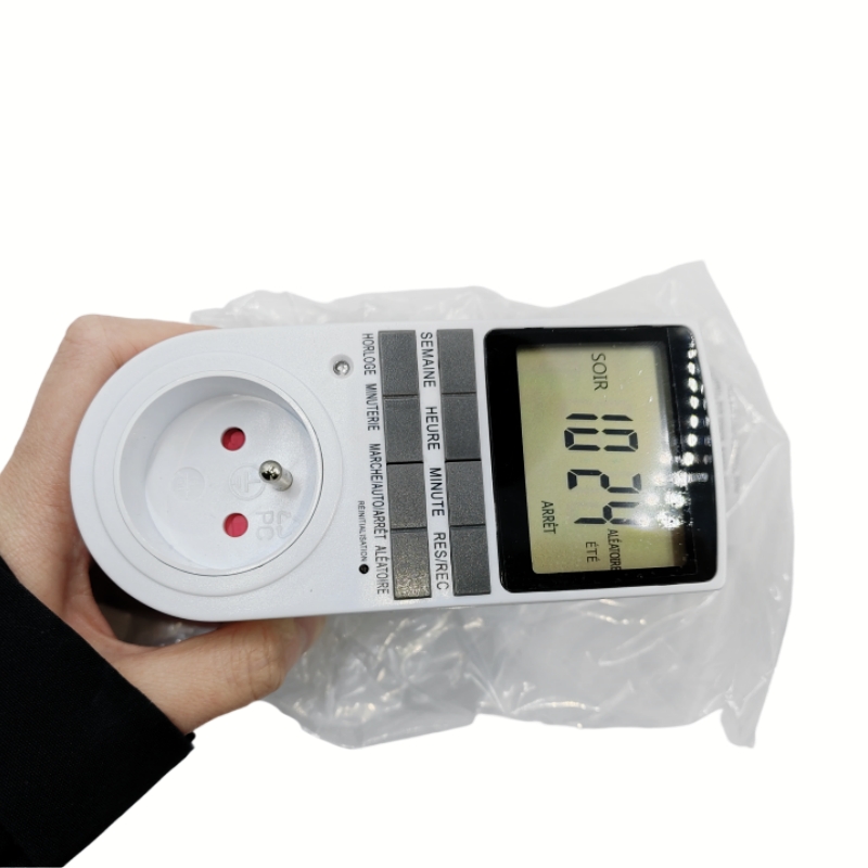 Timer Dual Outlet - 7 dagen programmeerbaar timerstopcontact, 110V-230V dubbele