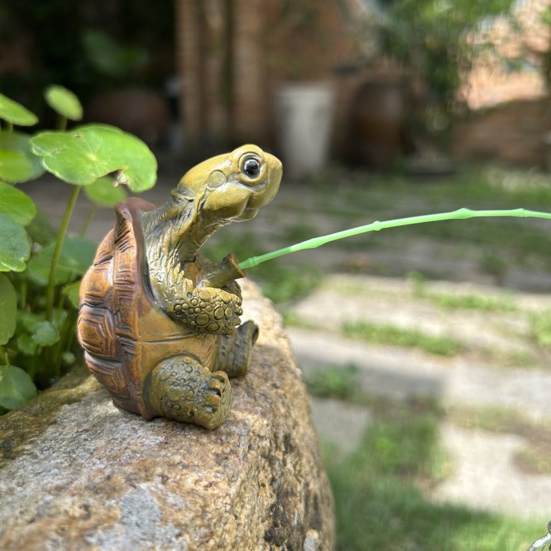 Water Dish Reptile - Schildpadvissen aquarium aquarium decoratie creatieve Chinese