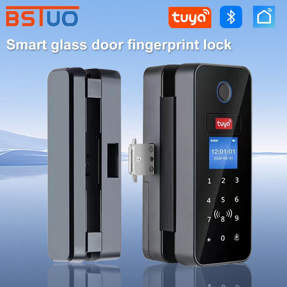 Glass Door Hinge - Dubbele haak slim glazen deurslot Glazen