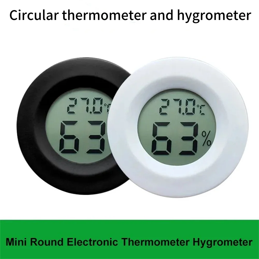 Digital Hygrometer Probe - Mini Ronde Digitale Thermometer Hygrometer Hoge