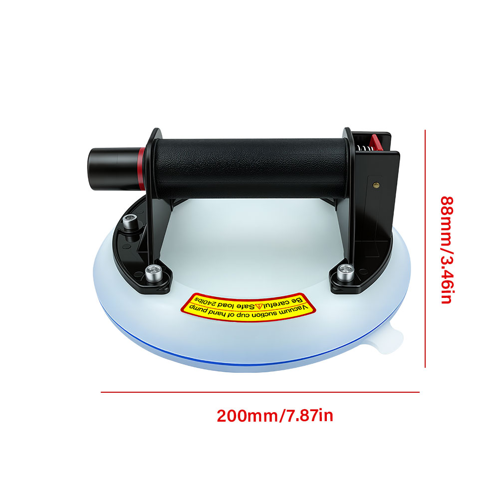 Ceramic Tile Floor - 8 inch vacuümzuignap sterke zuigkracht handheffer