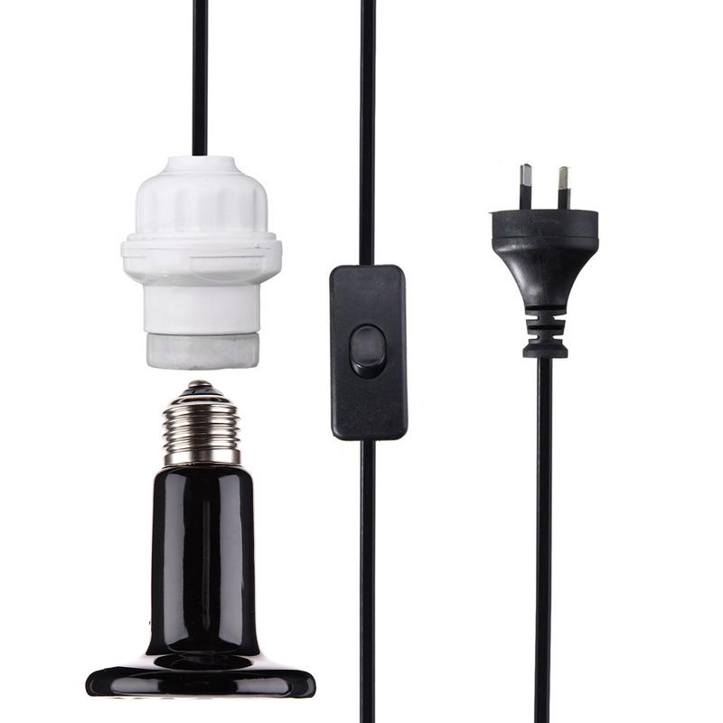 Ceramic Heat Emitter - Reptiel warmtelamp Keramische infrarood warmte-emitterlamp Veilige