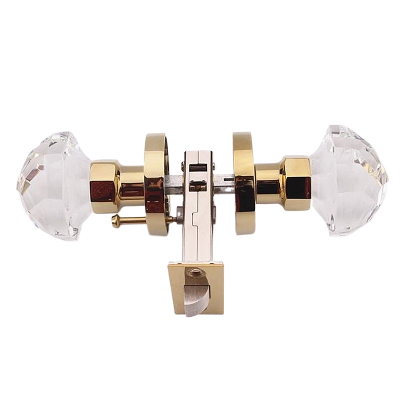 Glass Door Hinge - Kristallen Glazen Bol Handvat Slot Licht