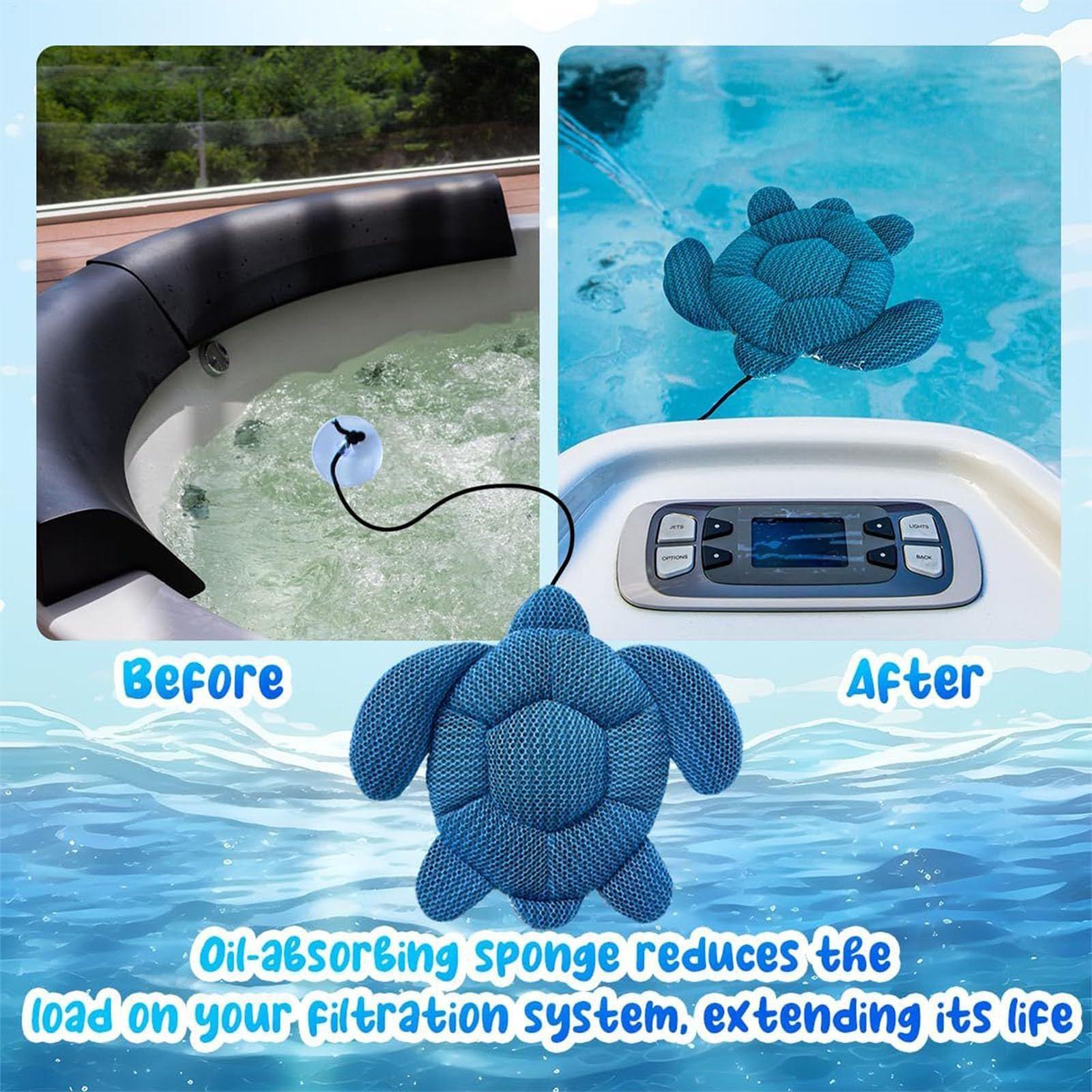 Water Dish Reptile - Hot Tub Schuimvanger Herbruikbare Spa Olie