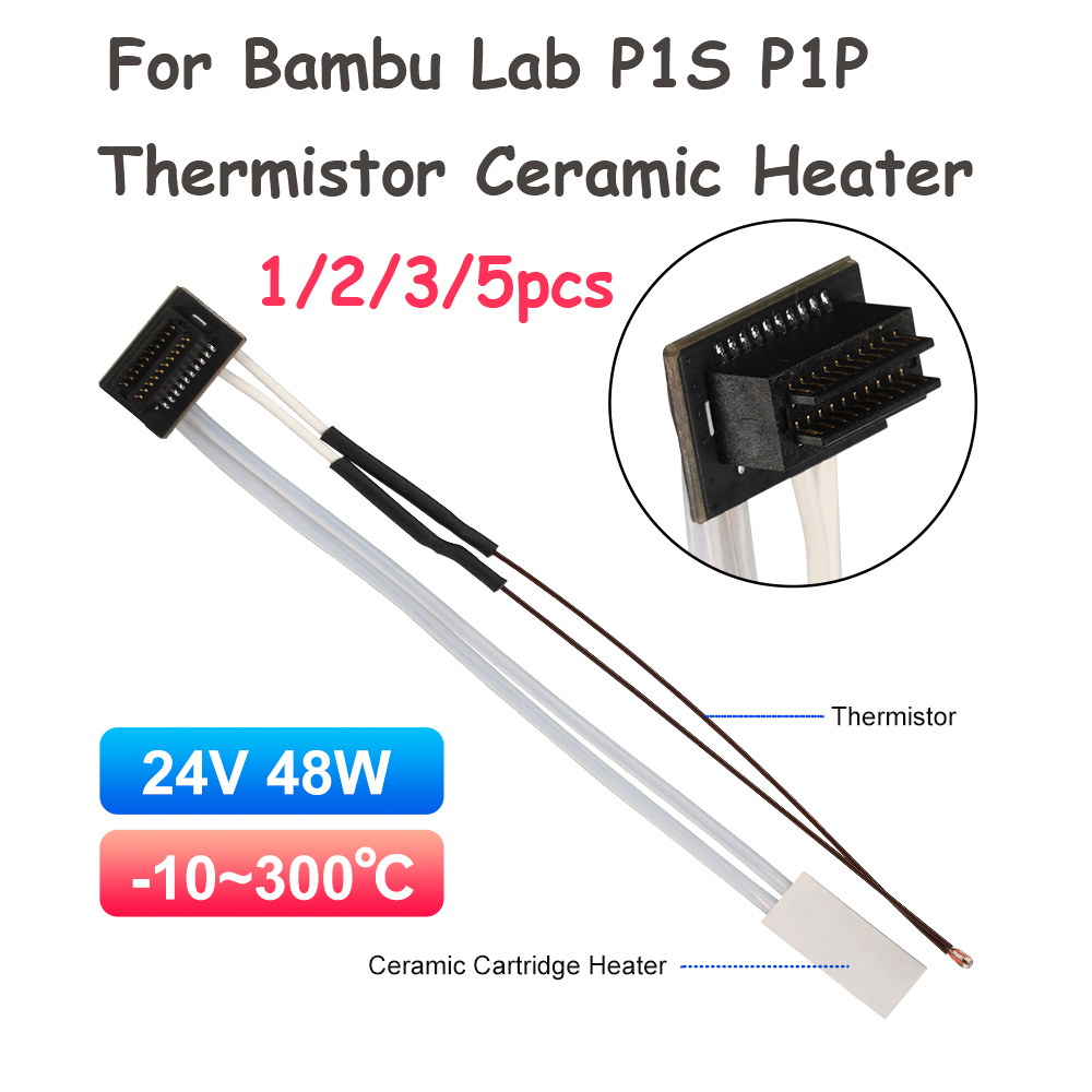 Ceramic Heat Emitter - Thermistor keramische cartridge verwarmingselement voor Bambu