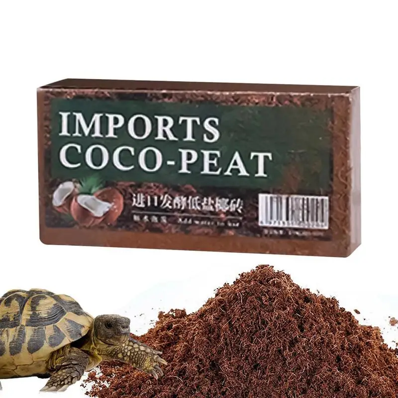 Substrate Coconut Fiber - Reptiel Kokosnoot Bodem Natuurlijke Kokosvezel Substraat