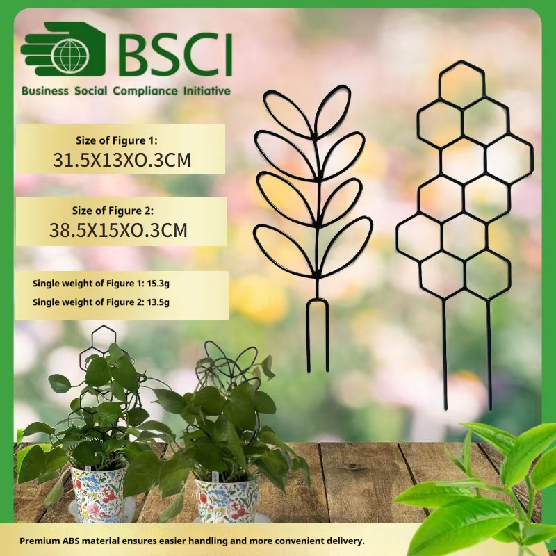 Vine Climbing Plastic - 1PC honingraatdesign plantenrooster, roestvrij kunststof ondersteuning