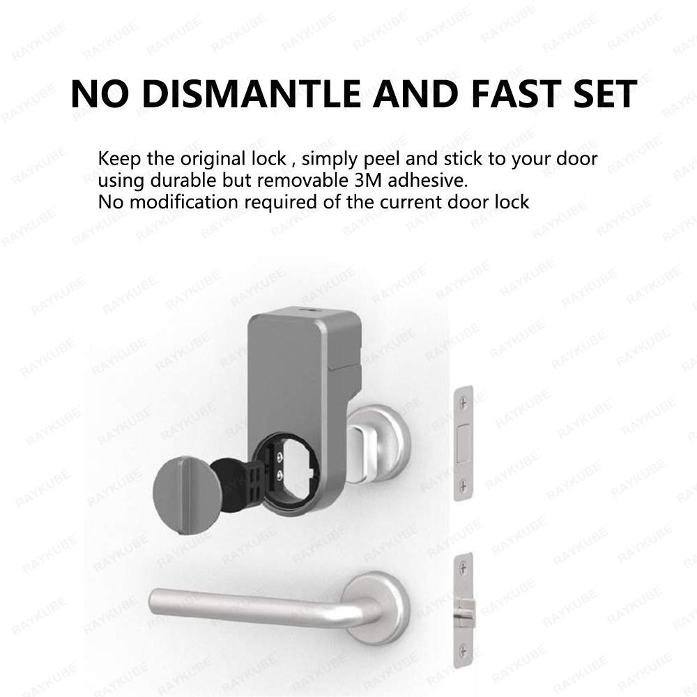 RAYKUBE A1 Pro Tuya BEL Smart  - Glass Door Hinge recensie en prijs