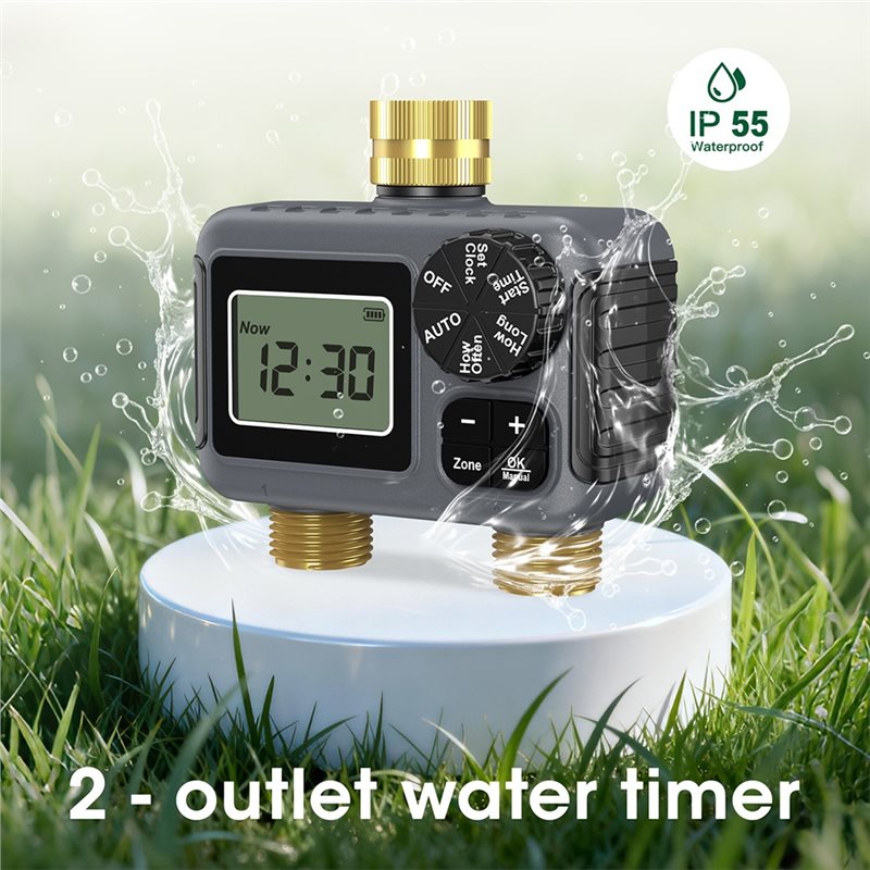 AY14 - Automatische irrigatiet - Timer Dual Outlet recensie en prijs