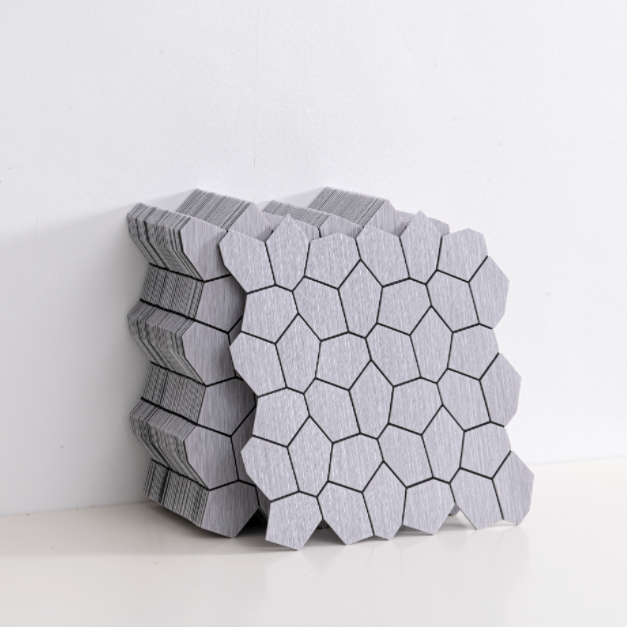Minimalistische hexagonale geb - Pvc Panel Background recensie en prijs