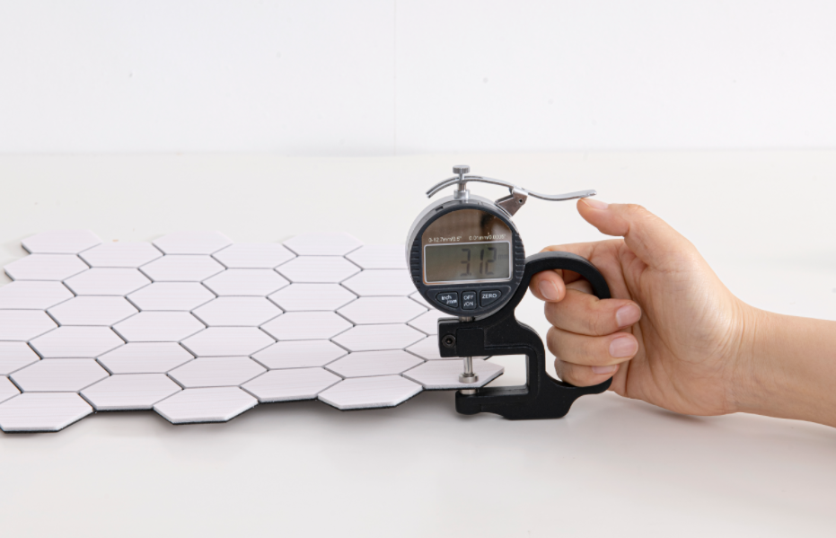 Minimalistische hexagonale geb - Pvc Panel Background recensie en prijs