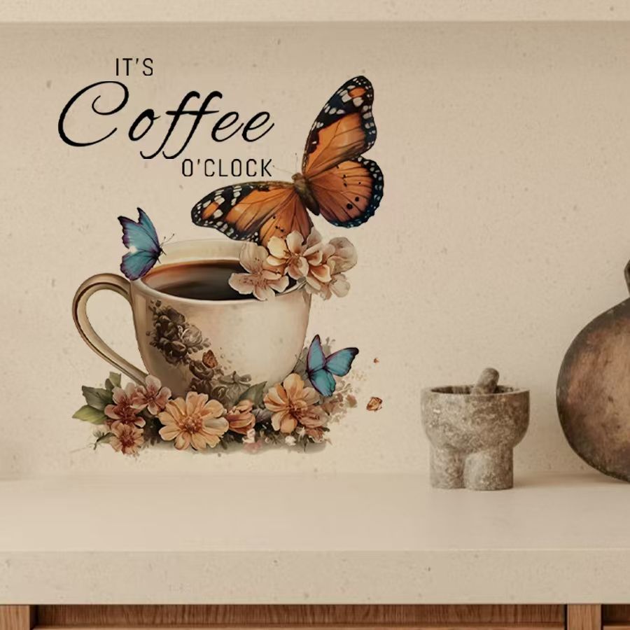 IT's Coffee O'Clock Creatieve  - Pvc Panel Background recensie en prijs
