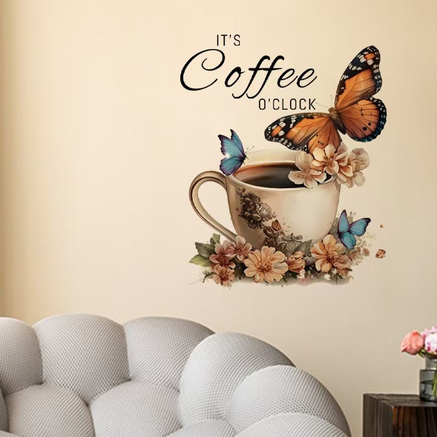 IT's Coffee O'Clock Creatieve  - Pvc Panel Background recensie en prijs