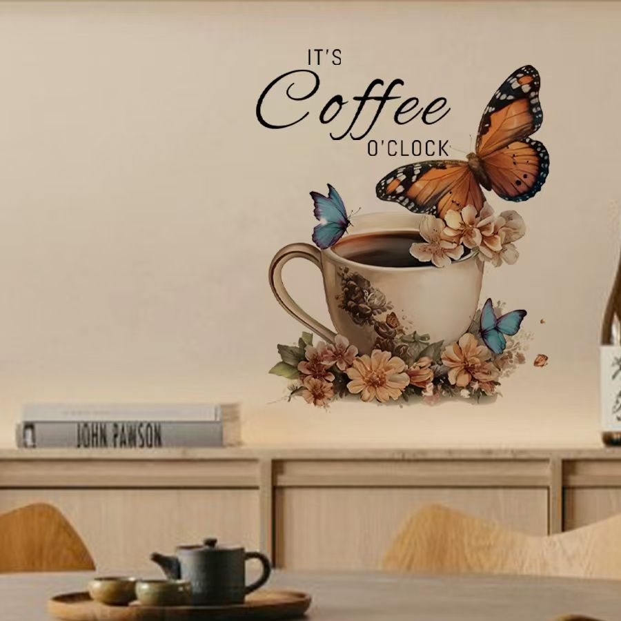 IT's Coffee O'Clock Creatieve  - Pvc Panel Background recensie en prijs