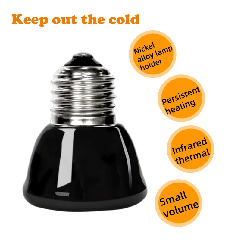 25/50/75/100W E27 Zwarte Infra - Ceramic Heat Emitter recensie en prijs