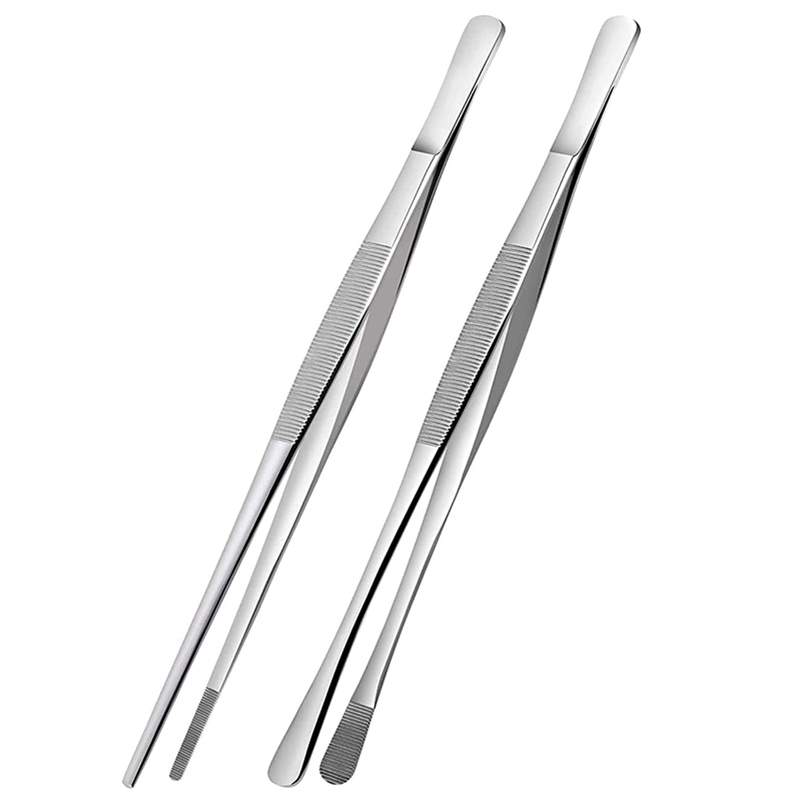 2 Stuks 12-Inch Keuken Koken T - Feeding Tong Stainless recensie en prijs