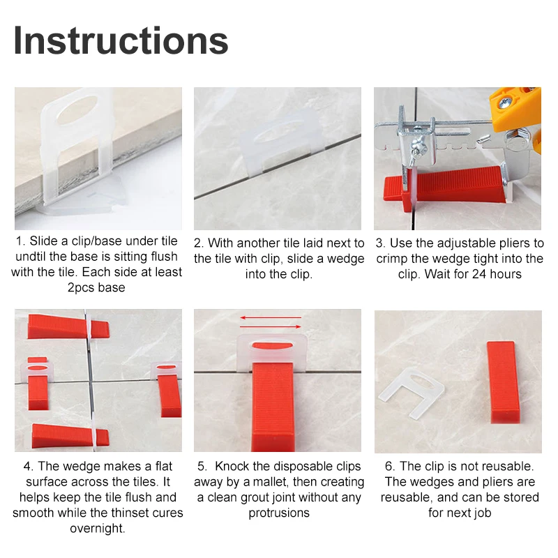 100 stuks 1/1,5/2/2,5/3mm kera - Ceramic Tile Floor recensie en prijs