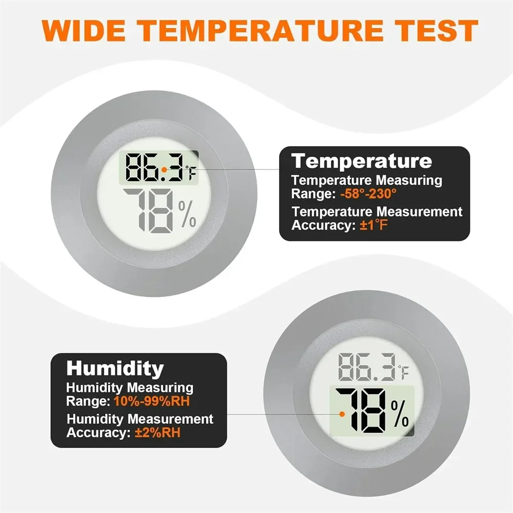 Mini Ronde Digitale Thermomete - Digital Hygrometer Probe recensie en prijs