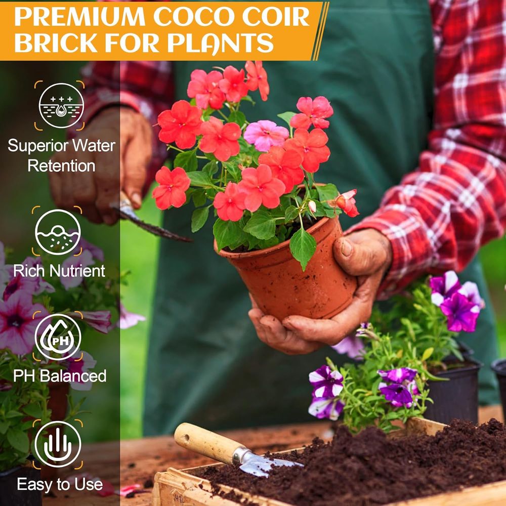 Biologische Kokoscoir 4 Stuks  - Substrate Coconut Fiber recensie en prijs