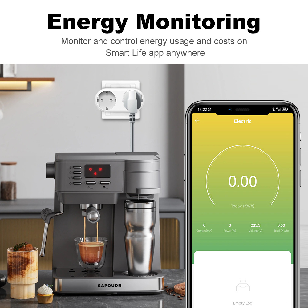 WiFi Smart Plug Dubbele Stekke - Timer Dual Outlet recensie en prijs