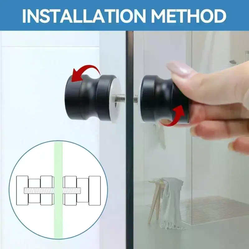 Stijlvolle glazen douchedeurgr - Glass Door Hinge recensie en prijs