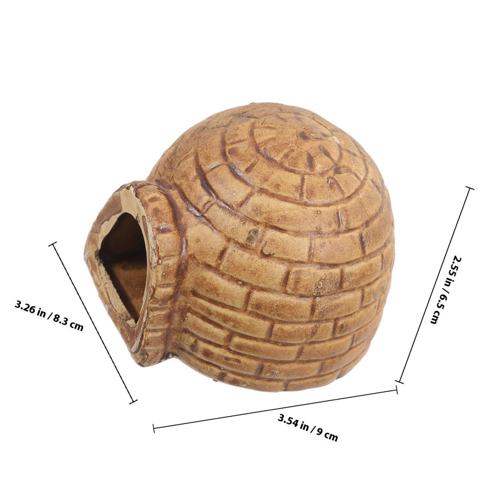 Aquarium Vis Schuilplaats Kera - Hide Cave Ceramic recensie en prijs