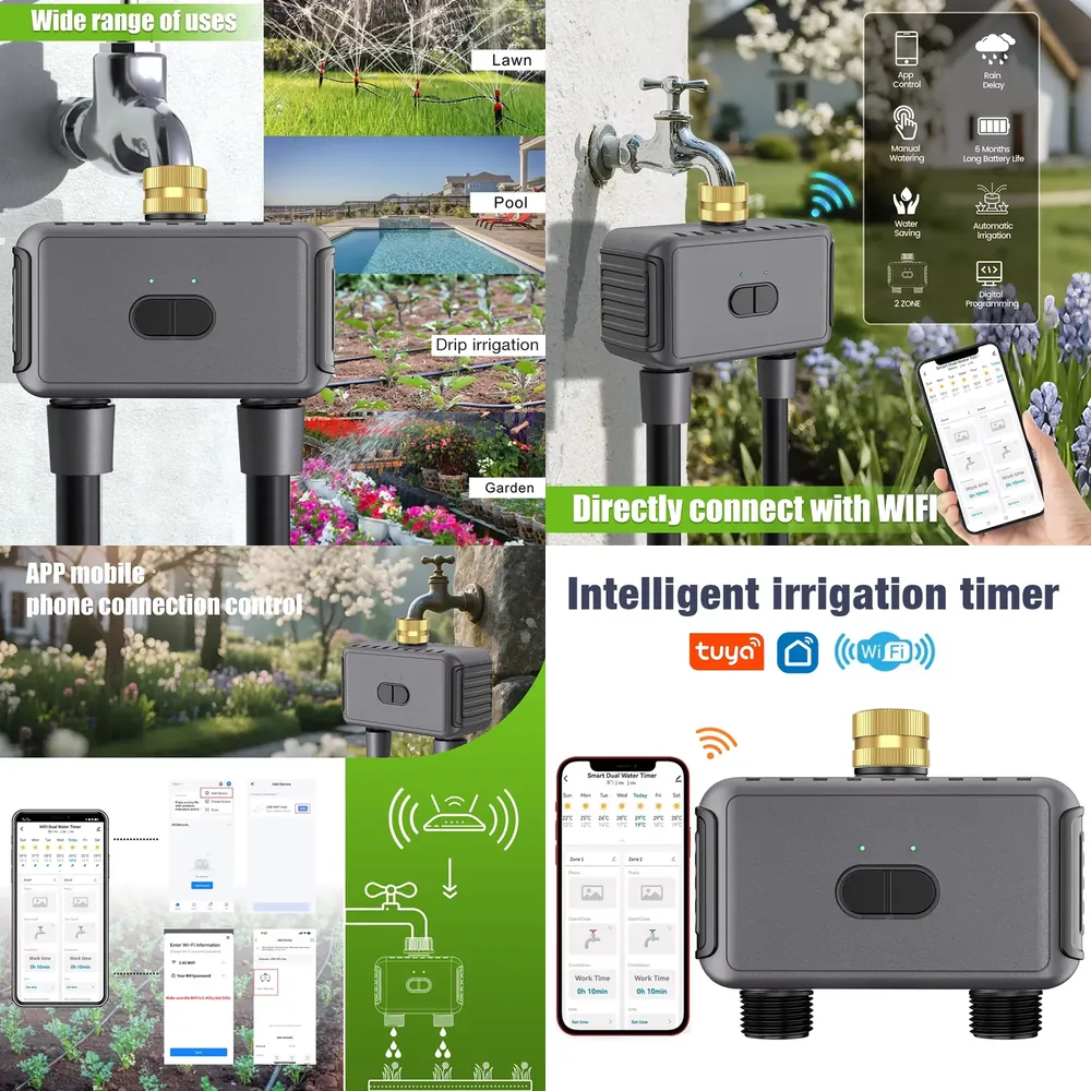 WAP01 WiFi APP Besturing Dubbe - Timer Dual Outlet recensie en prijs