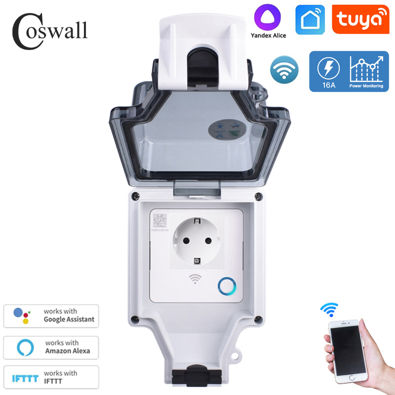 Coswall Tuya Wifi Yandex Alice - Timer Dual Outlet recensie en prijs
