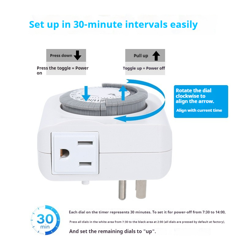 US SPEC/PLUG Standaardcertific - Timer Dual Outlet recensie en prijs