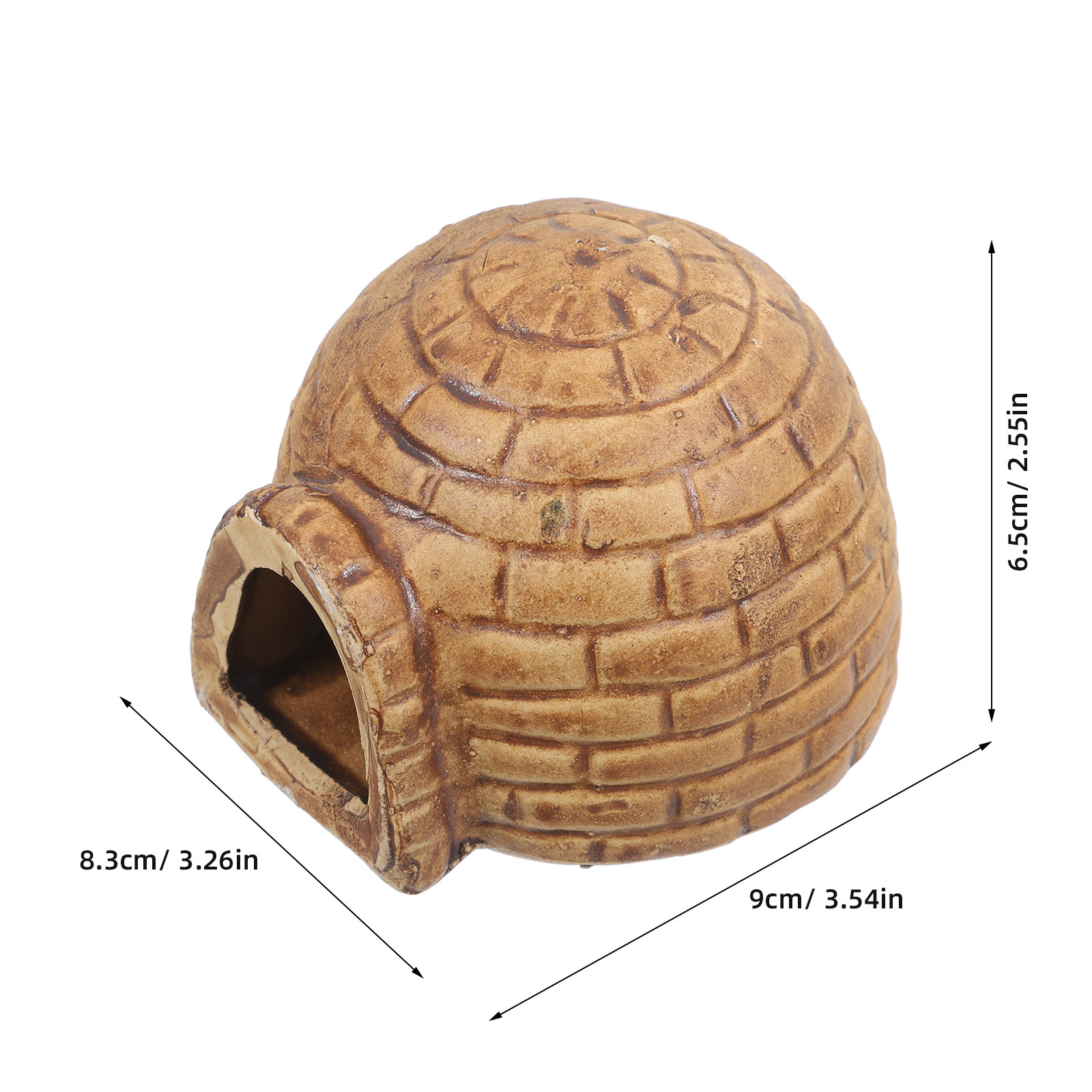 Keramische Pleco-grotten voor  - Hide Cave Ceramic recensie en prijs