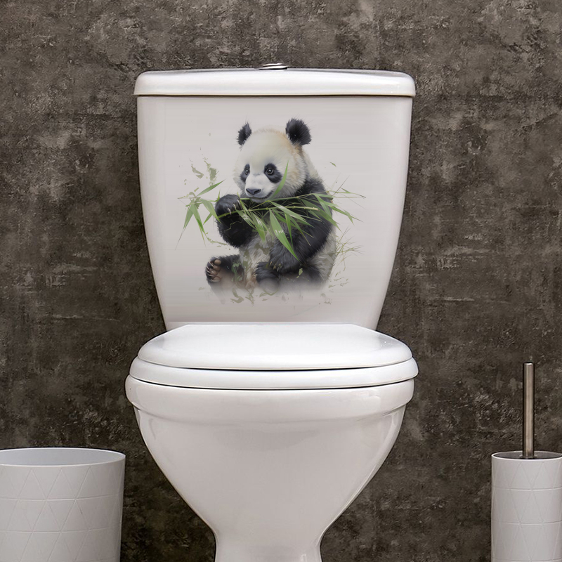 C76 #   Aquarel Panda muurstic - Pvc Panel Background recensie en prijs