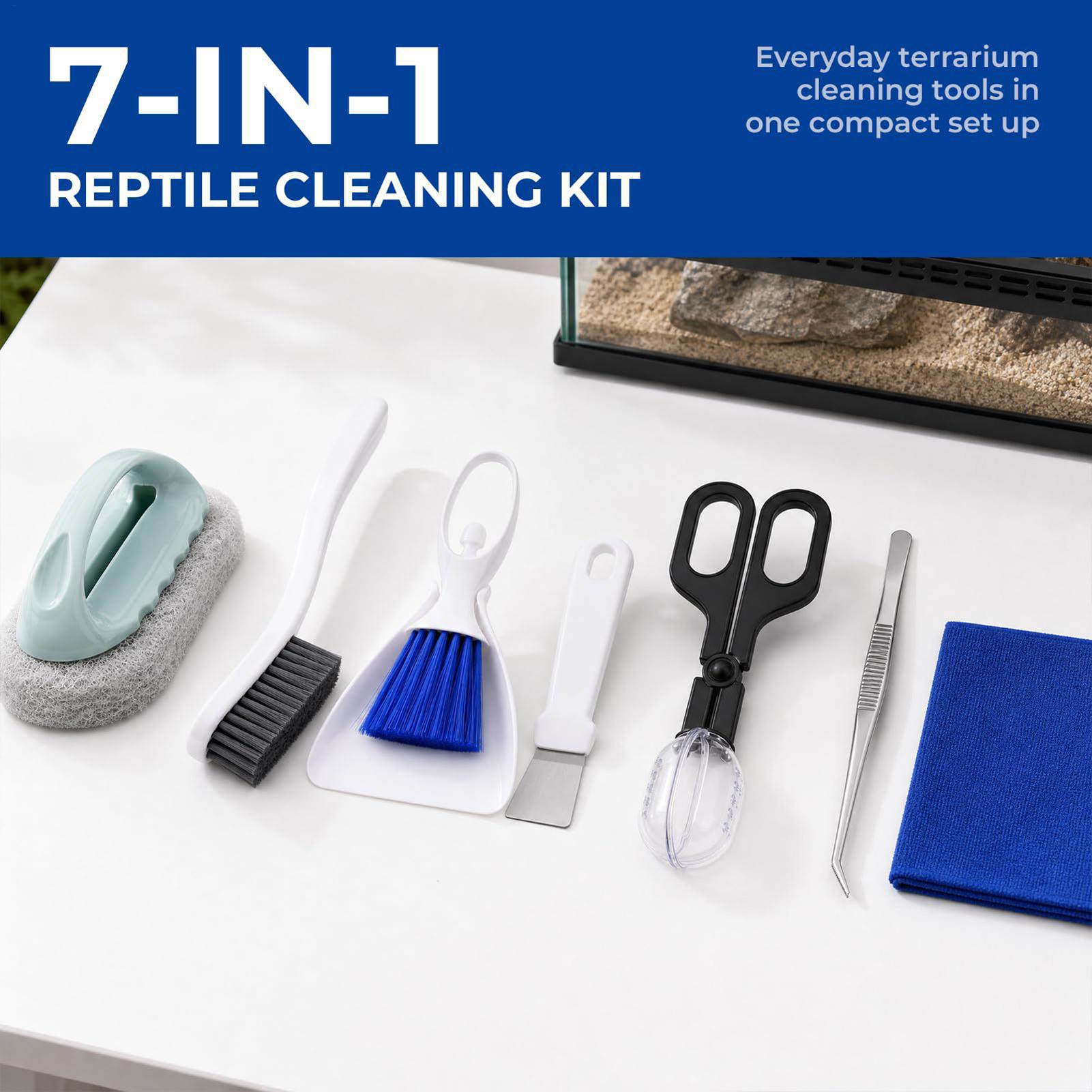 Baardagaam Tank Reinigingsset  - Feeding Tong Stainless recensie en prijs