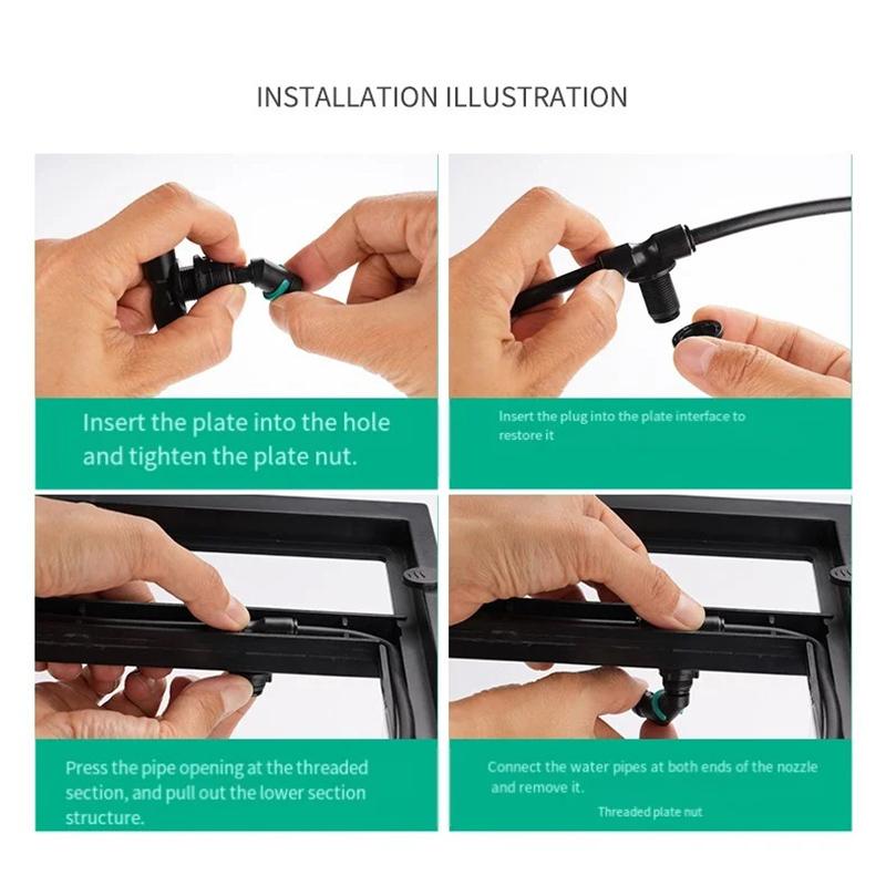 360 °   Verstelbaar sproeisyst - Misting Nozzle Reptile recensie en prijs