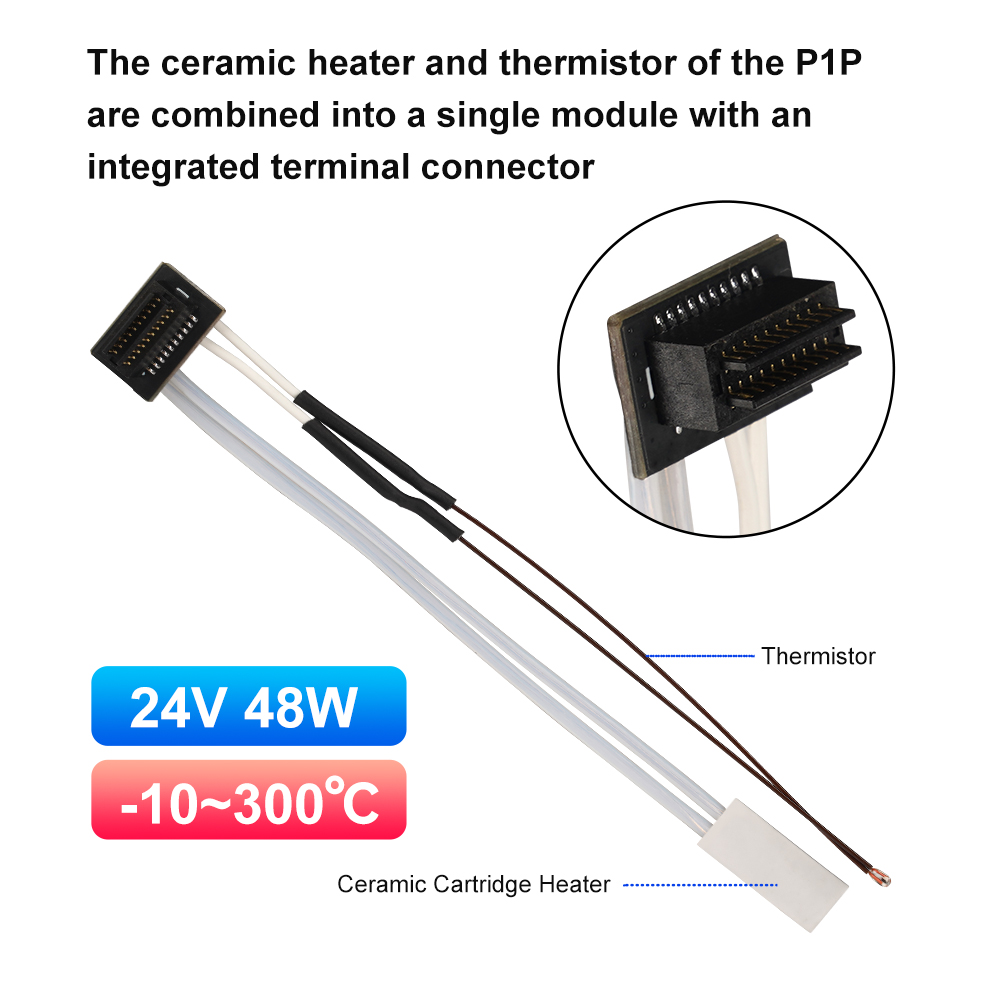 Voor Bambu Lab Hotend V2.0 V3. - Ceramic Heat Emitter recensie en prijs
