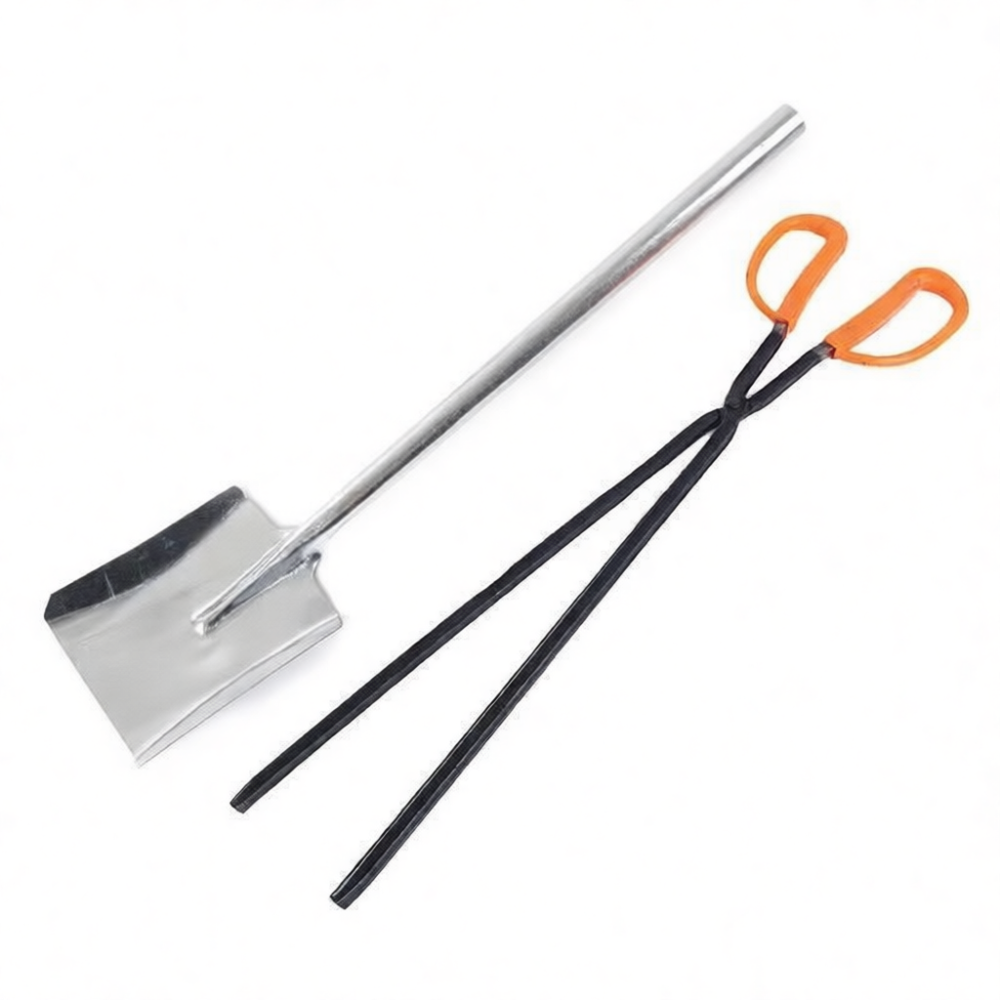 Schoonmaakset voor open haarde - Feeding Tong Stainless recensie en prijs