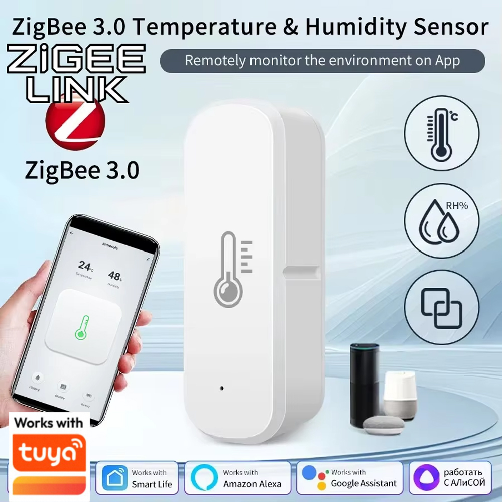 Smart Zigbee 3.0 Temperatuur-v - Digital Hygrometer Probe recensie en prijs
