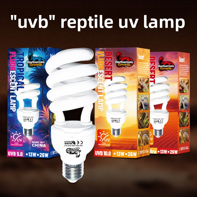 Barbarijse groei Reptiel UVB 1 - Vitamin D3 Reptile recensie en prijs