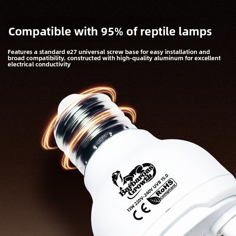 Barbarijse groei Reptiel UVB 1 - Vitamin D3 Reptile recensie en prijs
