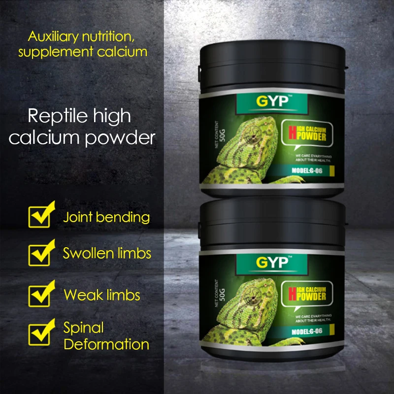 Klimmen huisdier reptiel hoog  - Calcium Powder Reptile recensie en prijs