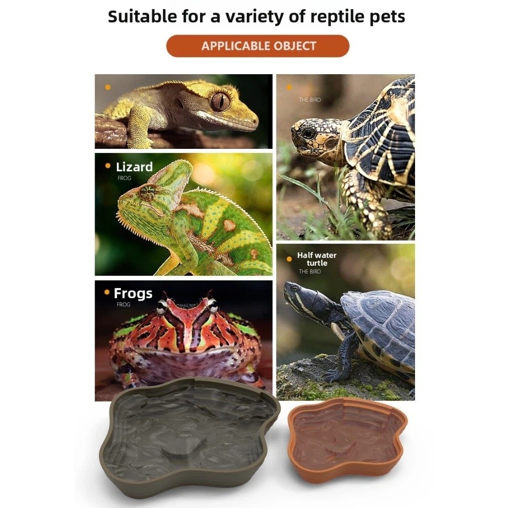 Nieuwe Plastic Schildpad Water - Water Dish Reptile recensie en prijs