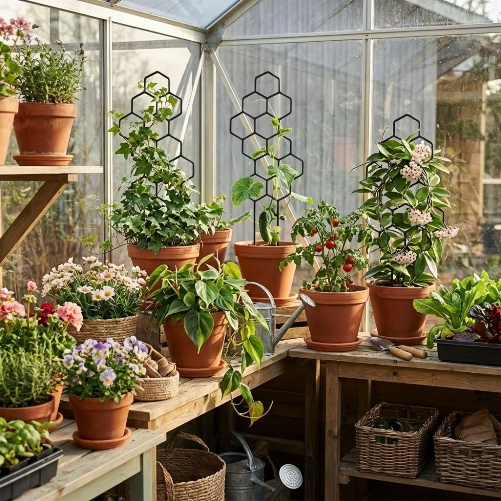 Honingraatdesign plantenrooste - Vine Climbing Plastic recensie en prijs