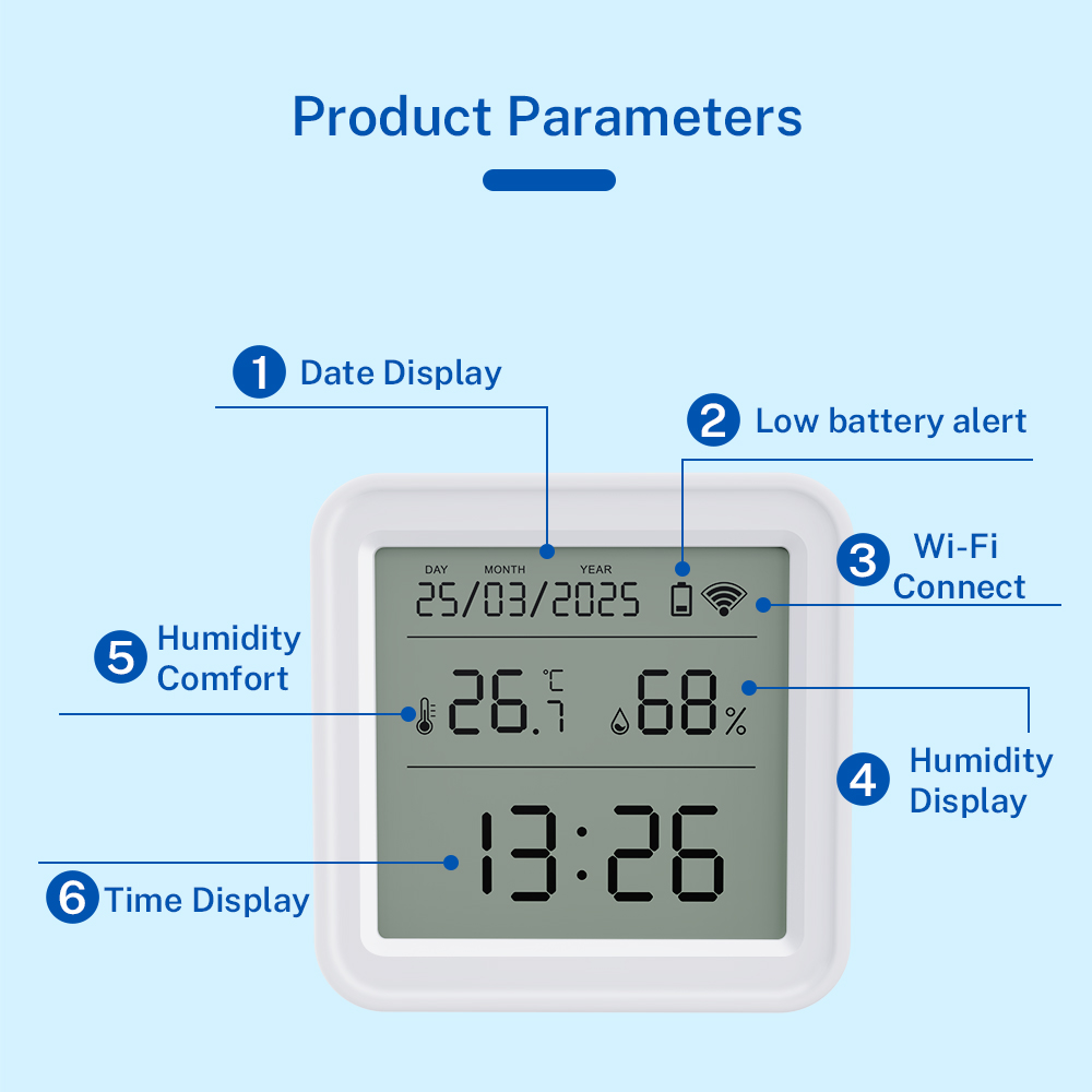 Tuya WIFI Temperatuur-vochtigh - Digital Hygrometer Probe recensie en prijs