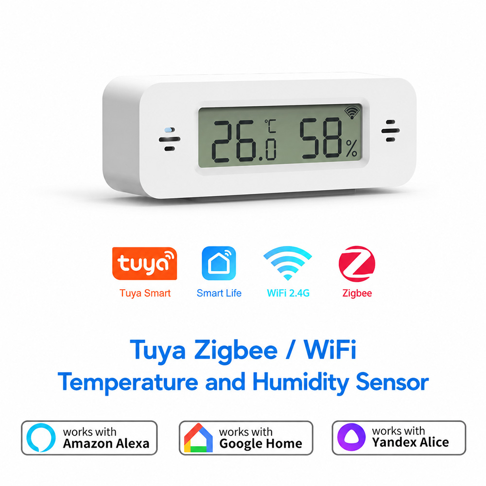Tuya Zigbee WiFi Mini Temp & H - Digital Hygrometer Probe recensie en prijs