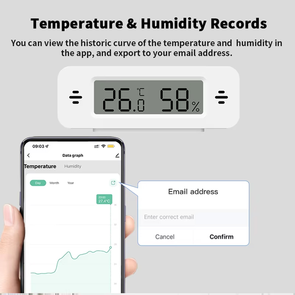 Tuya Zigbee WiFi Mini Temp & H - Digital Hygrometer Probe recensie en prijs